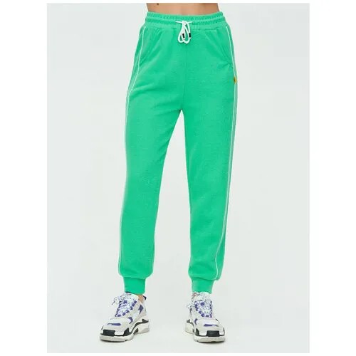 Спортивные брюки женские зеленого цвета 1306Z, 42