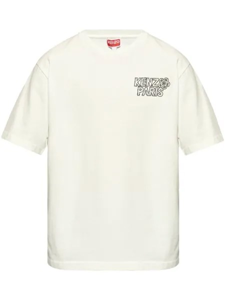 Kenzo футболка Pas de Mer из хлопка, белый