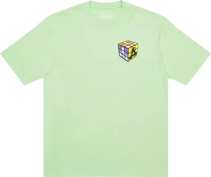 Футболка Palace Don'T Be Square T-Shirt 'Pistachio', зеленый