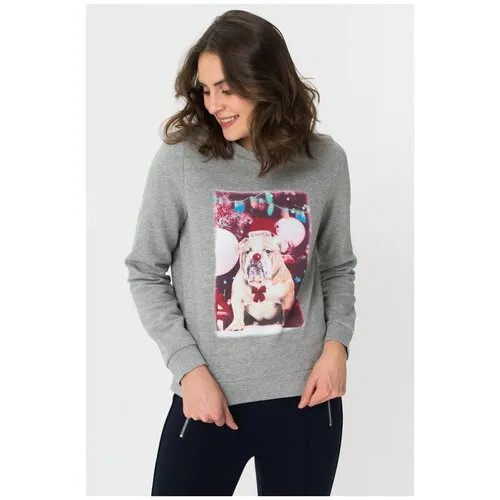 Свитшот Vero moda 10219616 Серый 42
