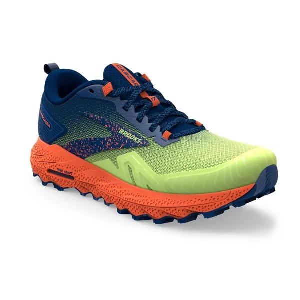 Кроссовки для бега Brooks Cascadia 17 Trail, зеленый