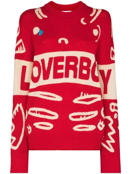 Charles Jeffrey Loverboy джемпер Loverboy с логотипом