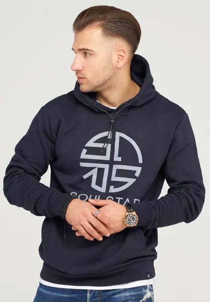 Толстовка SOULSTAR Hoodie CARDIFF, темно-синий