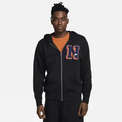 Худи Nike Club Fleece, черный