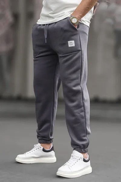 Базовые мужские спортивные штаны с копчеными карманами 6522 MADMEXT