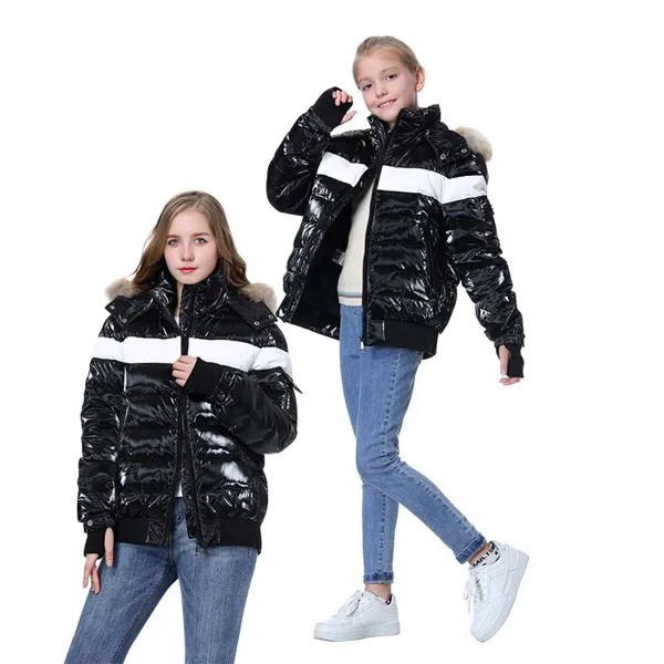 Orangemom/Брендовое зимнее пальто для подростков детская куртка на белом утином пуху для мальчиков и девочек 8 лет теплая пуховая парка для мамы ...