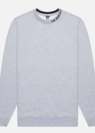 Мужская толстовка The North Face Zumu Fleece Crew, цвет серый, размер XL