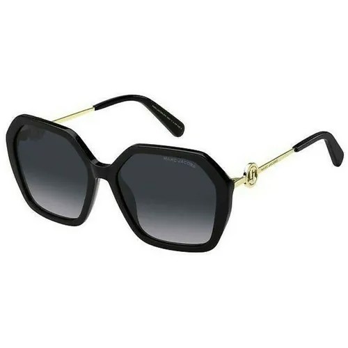 Солнцезащитные очки MARC JACOBS, черный, золотой