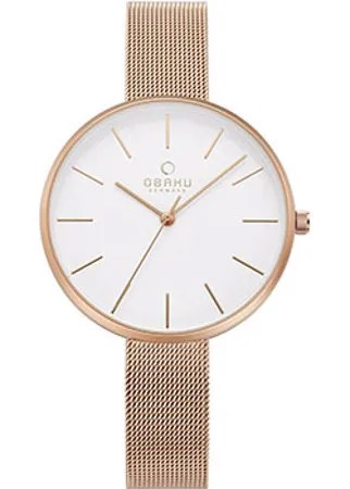 Fashion наручные  женские часы Obaku V211LXVIMV. Коллекция Mesh