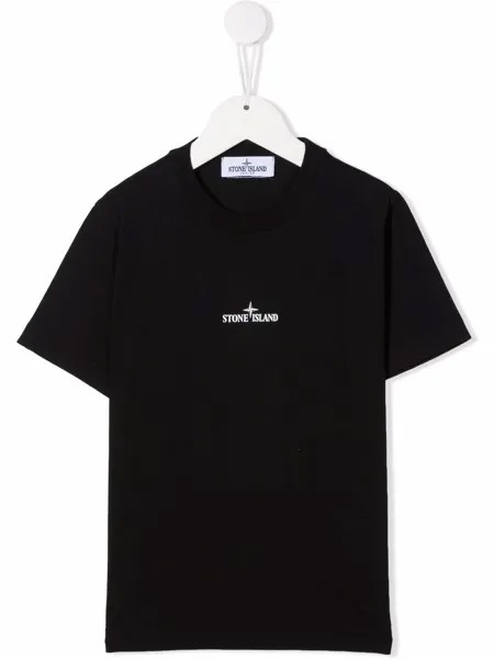 Stone Island Junior футболка с логотипом