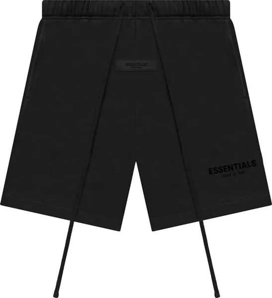 Спортивные шорты Fear of God Essentials Sweatshort 'Stretch Limo', черный