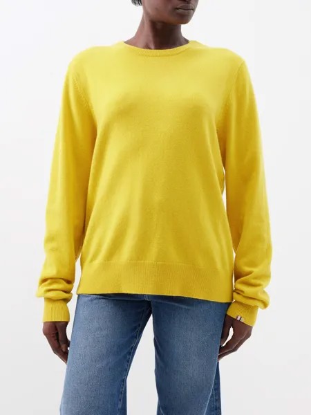 Свитер из кашемира стрейч no.36 Extreme Cashmere, желтый