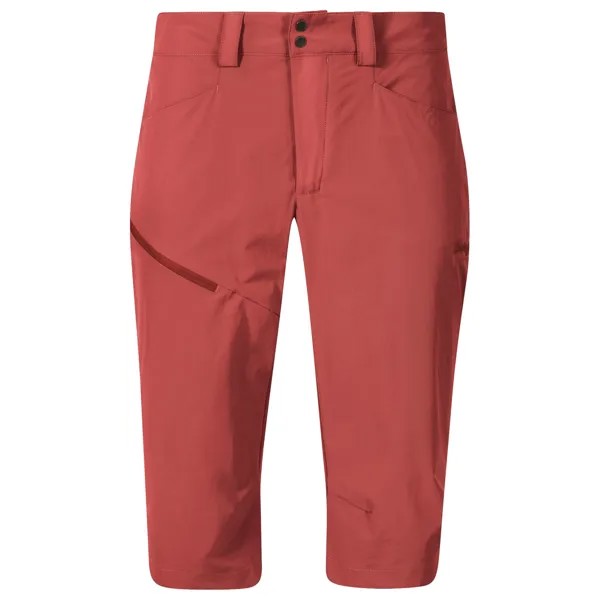 Трекинговые брюки Bergans Women's Vandre Light Softshell Long Shorts, цвет Rusty Dust