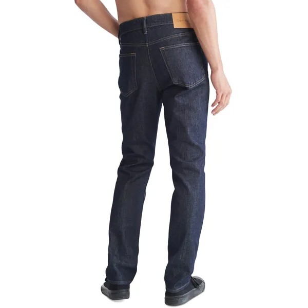 Мужские эластичные прямые узкие джинсы Calvin Klein Jeans, цвет Calvin Klein Blue Rinse