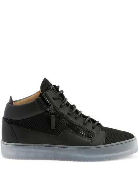 Giuseppe Zanotti высокие кеды Kriss, черный