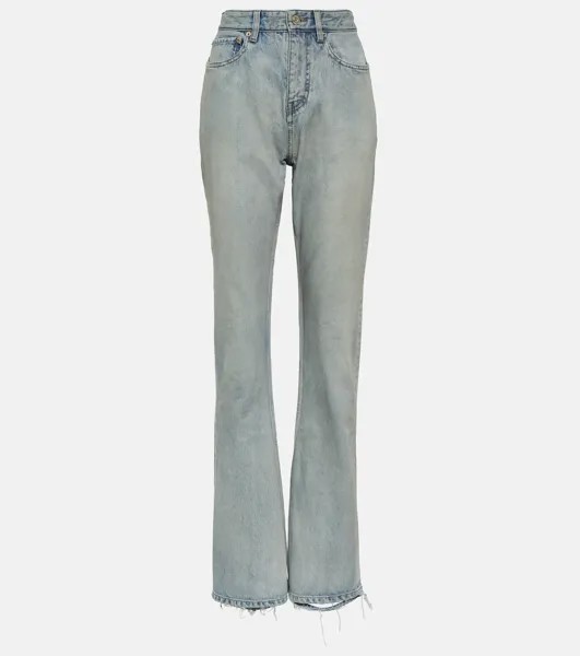 Расклешенные джинсы Balenciaga, синий