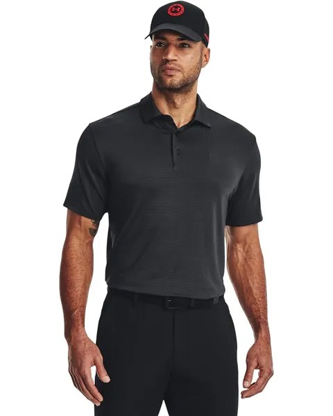 Поло Under Armour Golf Playoff 3.0, цвет Black/Pitch Gray/Black