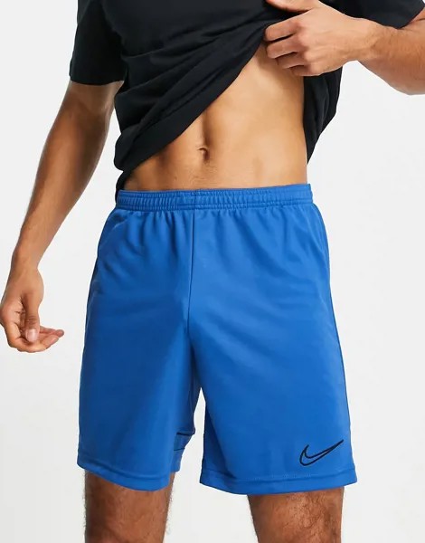Синие шорты Nike Football - academy-Голубой