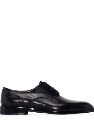 Santoni оксфорды на шнуровке