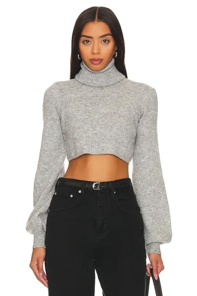 Свитер Camila Coelho Cesare Cropped, цвет Heather Grey