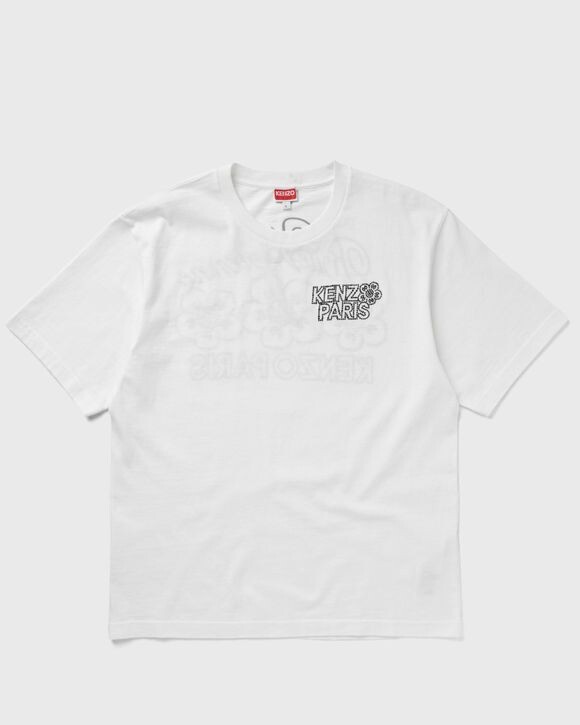 Футболка Kenzo Constellation Emb Oversize Tee, белый