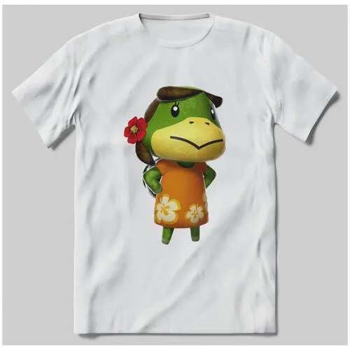 Футболка с принтом Animal crossing - 420