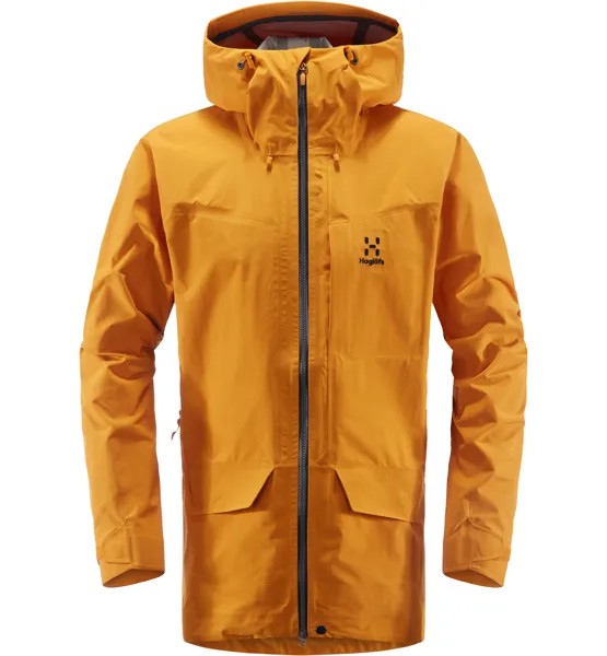 Дождевик Haglöfs Grym Evo Jacket, цвет Desert Yellow