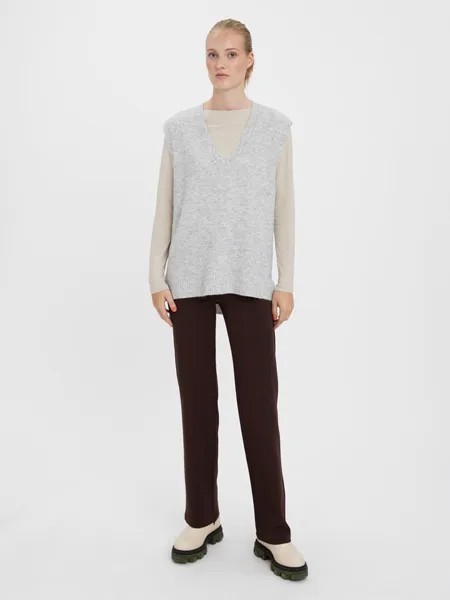 Свитер-жилет Vero Moda, светло-серый