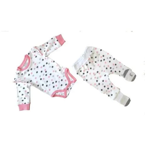 Комплект одежды боди и ползунки для Twins для новорожденной девочки р-р 86
