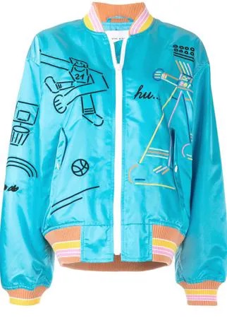 Mira Mikati бомбер с вышивкой