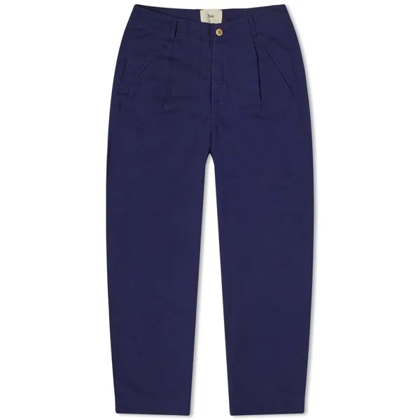 Брюки Folk Assembly Pant, цвет Washed Navy