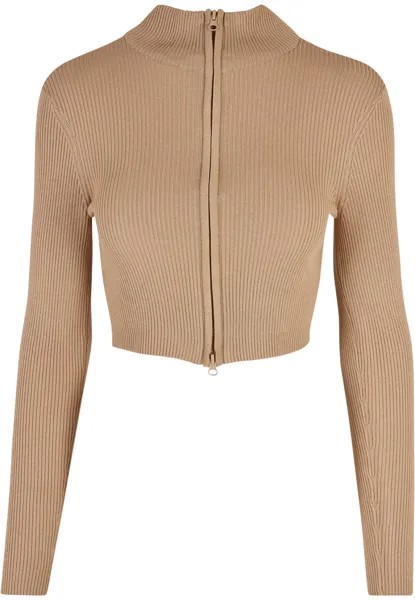 Кардиган Urban Classics Gestrickte Strickjacke, цвет unionbeige