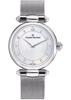 Швейцарские наручные  женские часы Claude Bernard 20508-3MNAN. Коллекция Dress Code