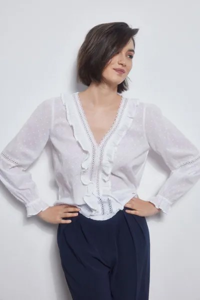 Комбинированная футболка с длинным рукавом Pedro del Hierro, бежевый