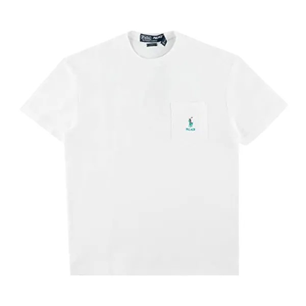 Футболка Palace Ralph Lauren Waffle Pocket Tee 'Pure White', белый