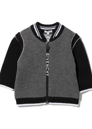 Givenchy Kids бомбер с логотипом