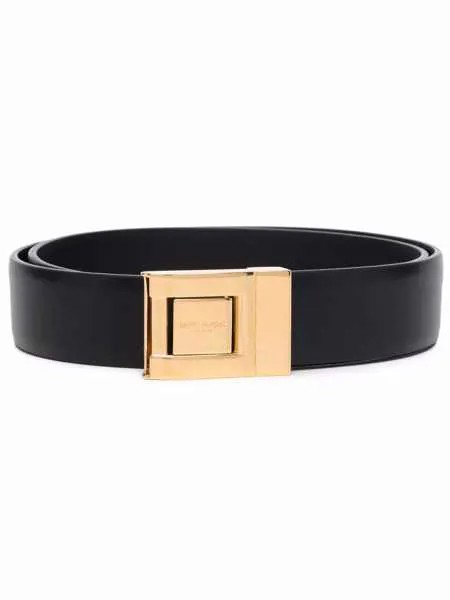 Saint Laurent ремень с гравировкой логотипа