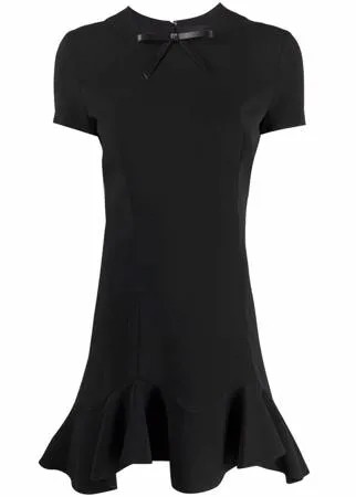 Dsquared2 платье мини асимметричного кроя с баской