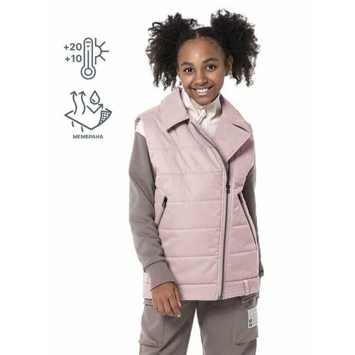 Жилет NIKASTYLE 9м7924, размер 164-84, розовый