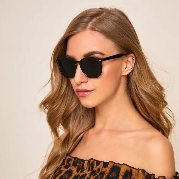 Солнцезащитные очки с плоской линзой