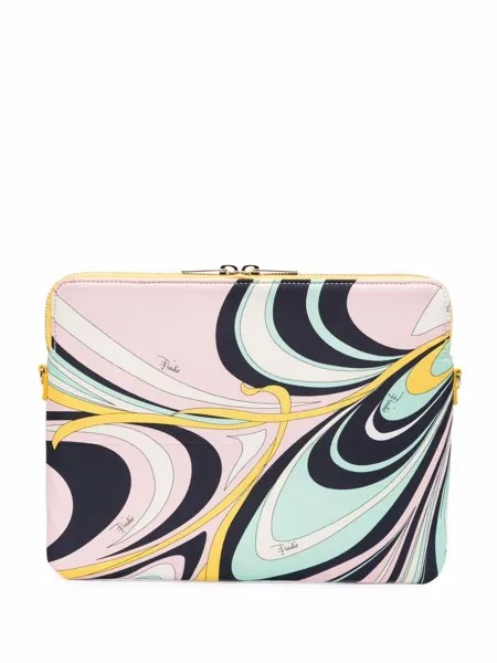 Emilio Pucci сумка для iPad с принтом Onde