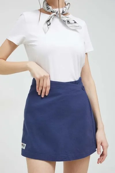 Хлопковые шорты Fila, темно-синий
