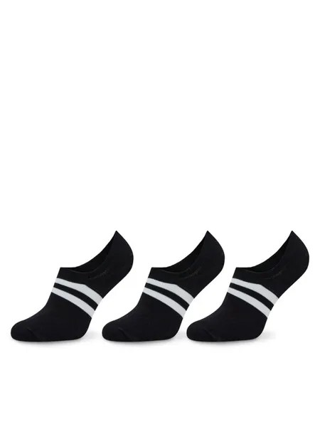 Комплект из 3 низких носков унисекс Pepe Jeans, черный