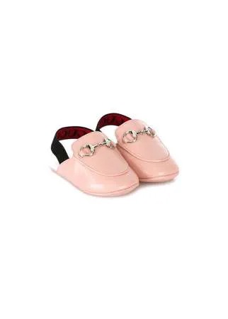 Gucci Kids лоферы-пинетки