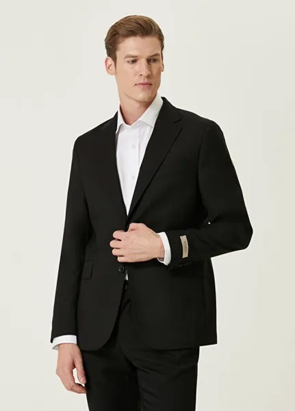 Шерстяное пальто Drop 7 Beymen Collection, черный