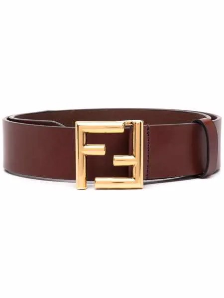 Fendi ремень с пряжкой-логотипом