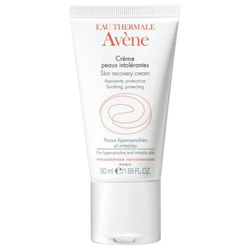 AVENE Skin Recovery Cream Восстанавливающий крем для лица для сверхчувствительной кожи, 50 мл