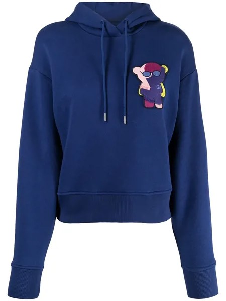 Emporio Armani худи с нашивкой