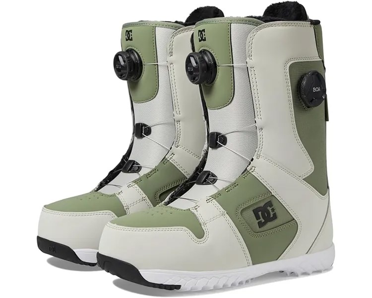 Ботинки DC Phase BOA Pro Snowboard Boots, цвет Light Olive/Oyster