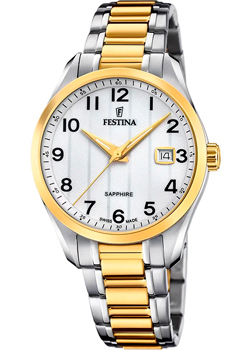 Fashion наручные  мужские часы Festina F20027.1. Коллекция Swiss Made